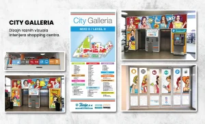 City Gallerija interijeri